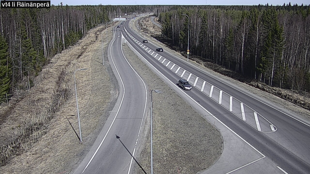 Weather Camera Image Väg 4 Ijo, Räinänperä, Ii, Pohjois-Pohjanmaa