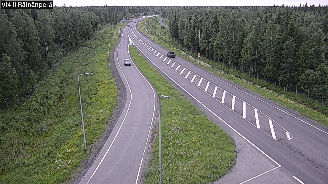 Weather Camera Image Väg 4 Ijo, Räinänperä, Ii, Pohjois-Pohjanmaa