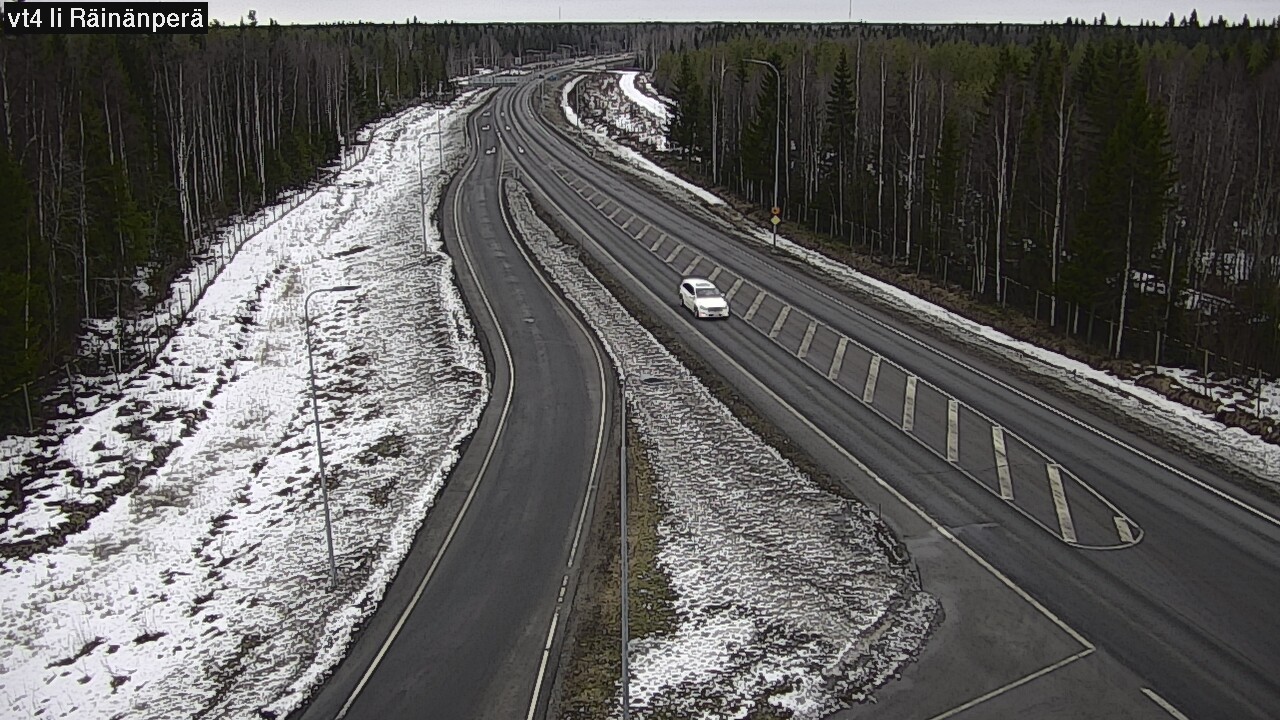Weather Camera Image Väg 4 Ijo, Räinänperä, Ii, Pohjois-Pohjanmaa