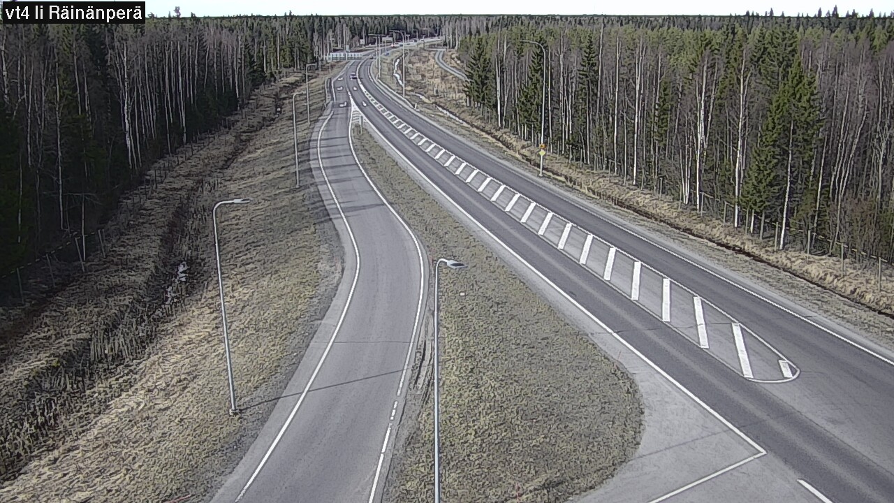Weather Camera Image Väg 4 Ijo, Räinänperä, Ii, Pohjois-Pohjanmaa