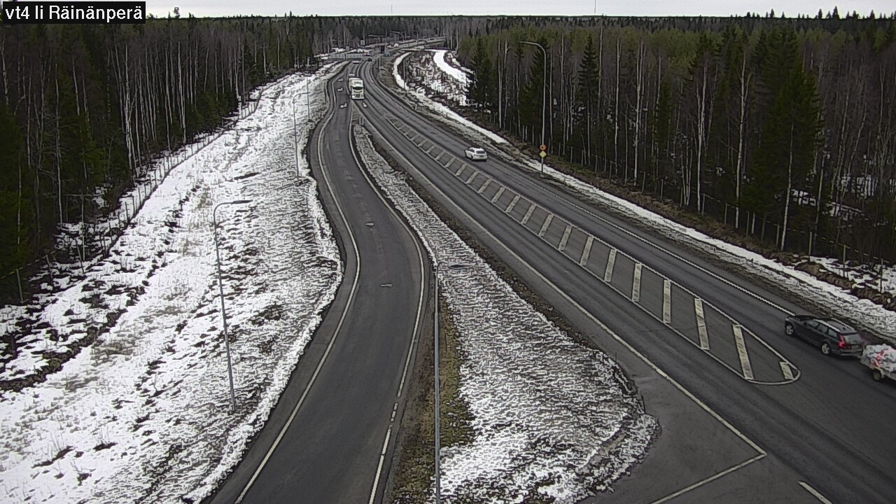 Weather Camera Image Väg 4 Ijo, Räinänperä, Ii, Pohjois-Pohjanmaa