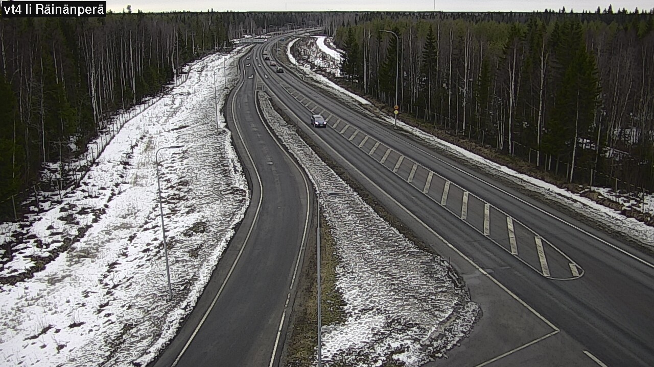 Weather Camera Image Väg 4 Ijo, Räinänperä, Ii, Pohjois-Pohjanmaa