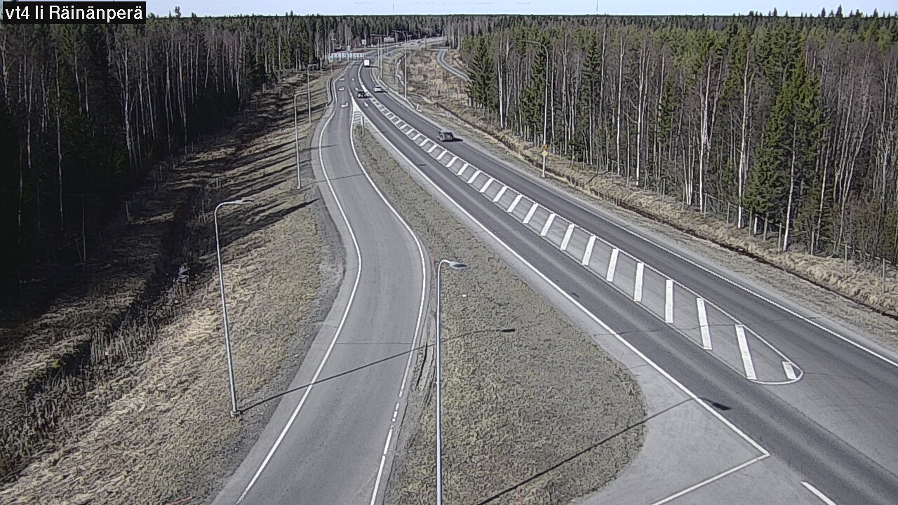 Weather Camera Image Väg 4 Ijo, Räinänperä, Ii, Pohjois-Pohjanmaa