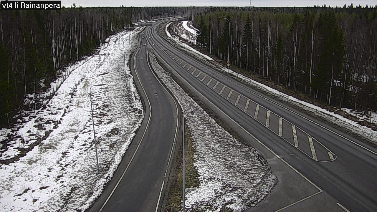Weather Camera Image Väg 4 Ijo, Räinänperä, Ii, Pohjois-Pohjanmaa