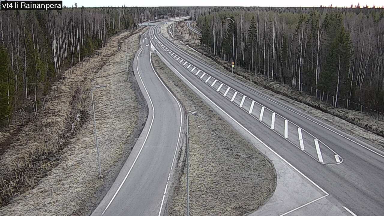 Weather Camera Image Väg 4 Ijo, Räinänperä, Ii, Pohjois-Pohjanmaa