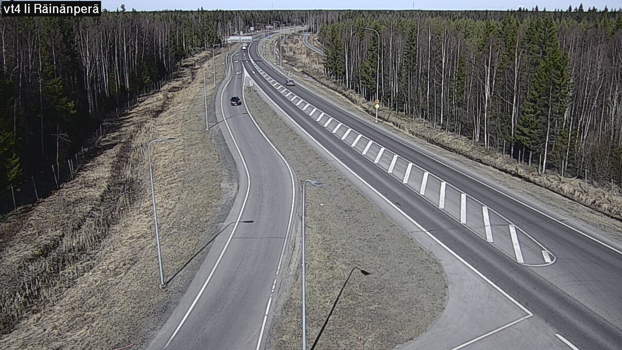 Weather Camera Image Väg 4 Ijo, Räinänperä, Ii, Pohjois-Pohjanmaa