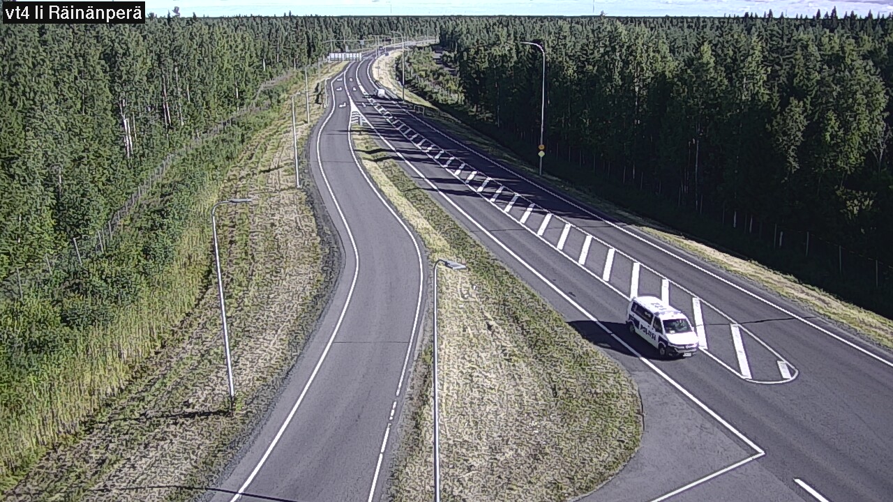Weather Camera Image Väg 4 Ijo, Räinänperä, Ii, Pohjois-Pohjanmaa