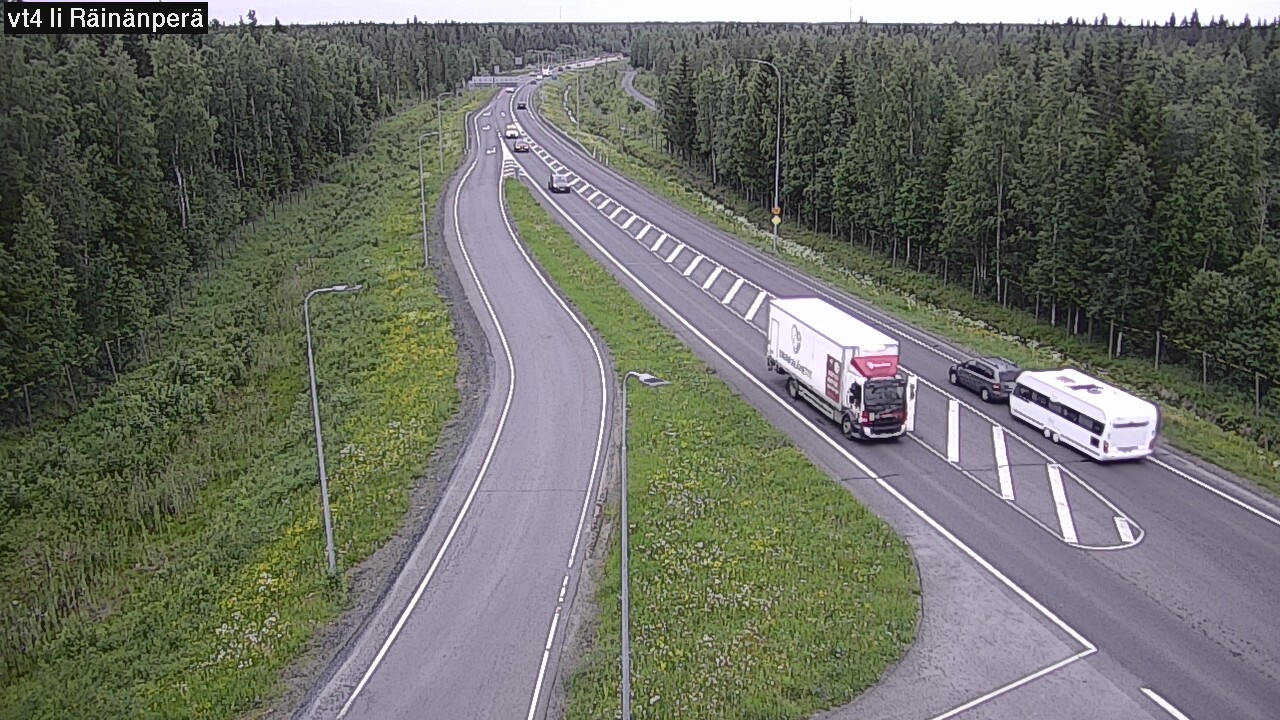 Kelikamerat Kuva Tie 4 Ii, Räinänperä, Ii, Pohjois-Pohjanmaa