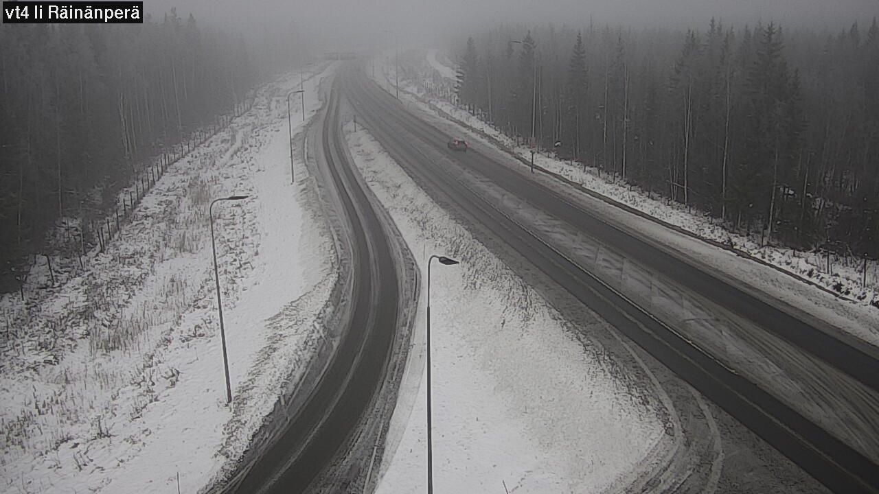 Weather Camera Image Väg 4 Ijo, Räinänperä, Ii, Pohjois-Pohjanmaa