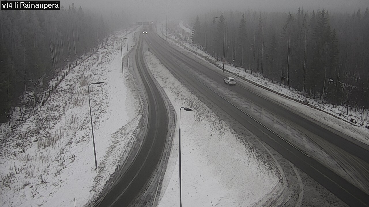 Weather Camera Image Väg 4 Ijo, Räinänperä, Ii, Pohjois-Pohjanmaa