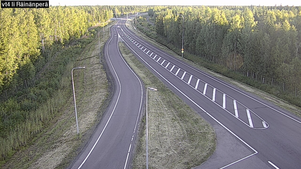 Weather Camera Image Väg 4 Ijo, Räinänperä, Ii, Pohjois-Pohjanmaa