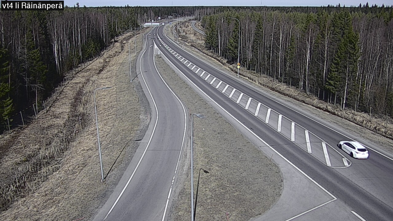 Weather Camera Image Väg 4 Ijo, Räinänperä, Ii, Pohjois-Pohjanmaa