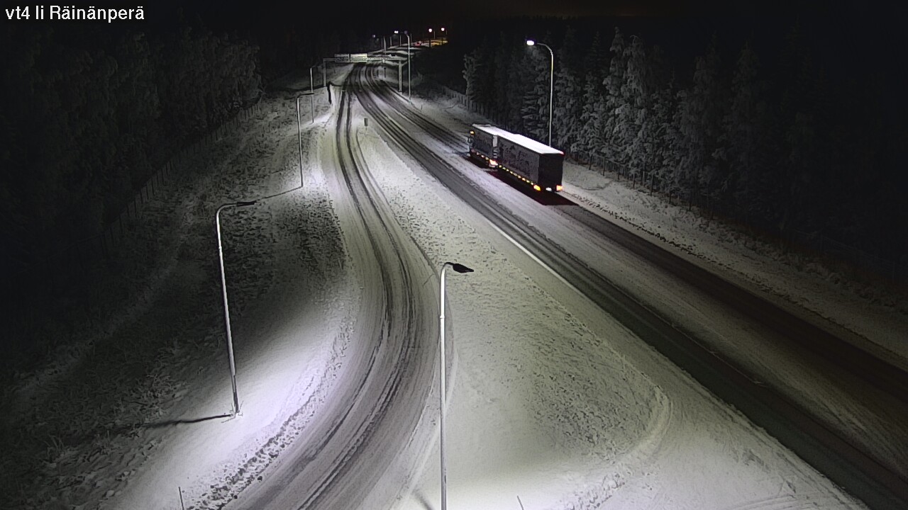 Weather Camera Image Väg 4 Ijo, Räinänperä, Ii, Pohjois-Pohjanmaa
