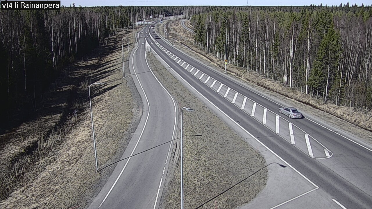 Weather Camera Image Väg 4 Ijo, Räinänperä, Ii, Pohjois-Pohjanmaa