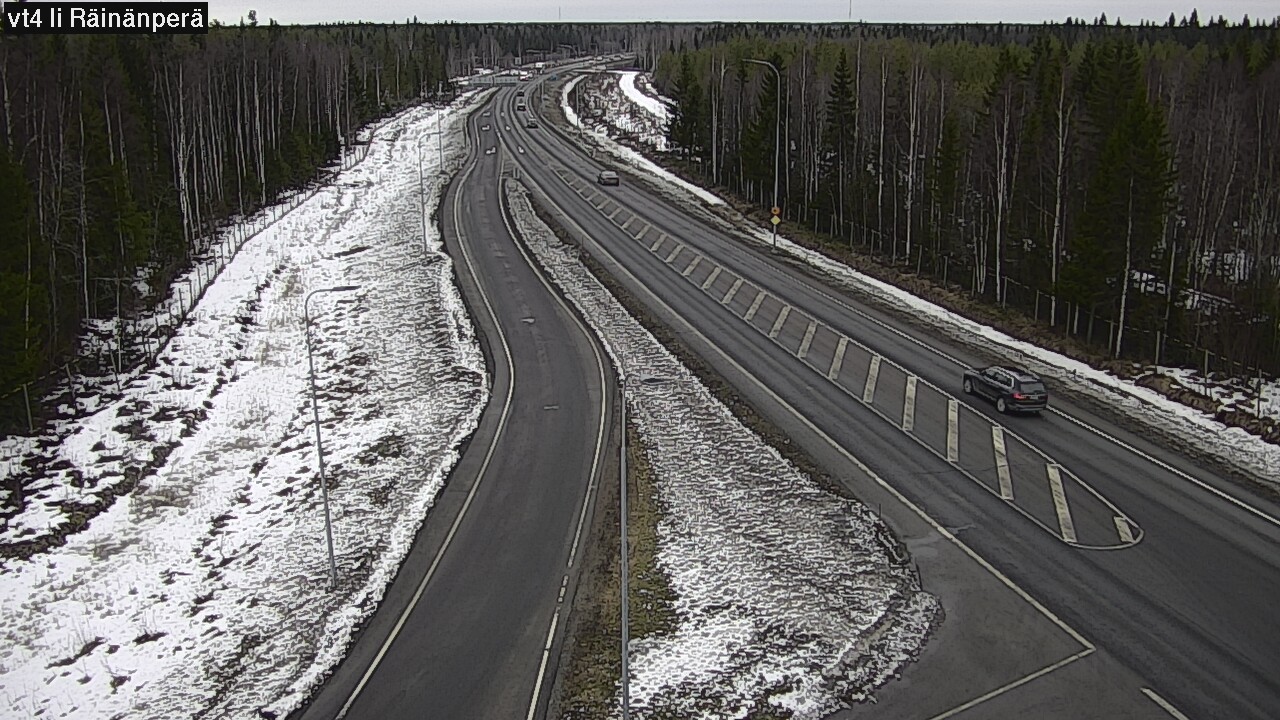 Weather Camera Image Väg 4 Ijo, Räinänperä, Ii, Pohjois-Pohjanmaa
