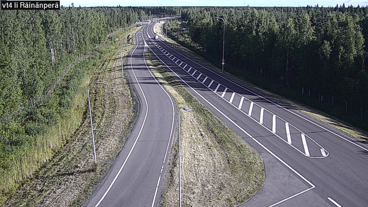 Weather Camera Image Väg 4 Ijo, Räinänperä, Ii, Pohjois-Pohjanmaa