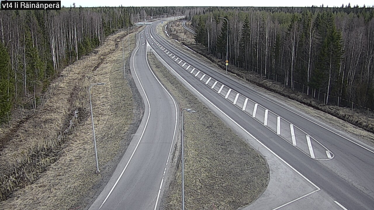 Weather Camera Image Väg 4 Ijo, Räinänperä, Ii, Pohjois-Pohjanmaa