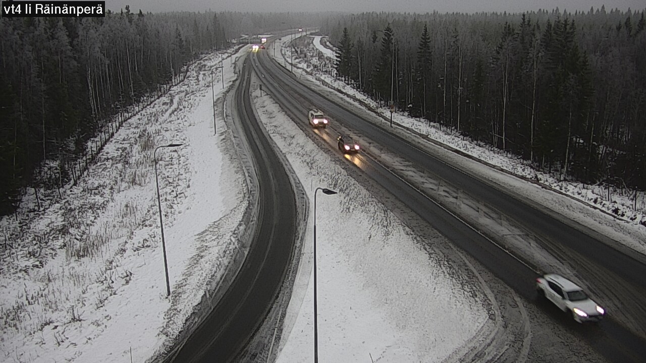 Weather Camera Image Väg 4 Ijo, Räinänperä, Ii, Pohjois-Pohjanmaa