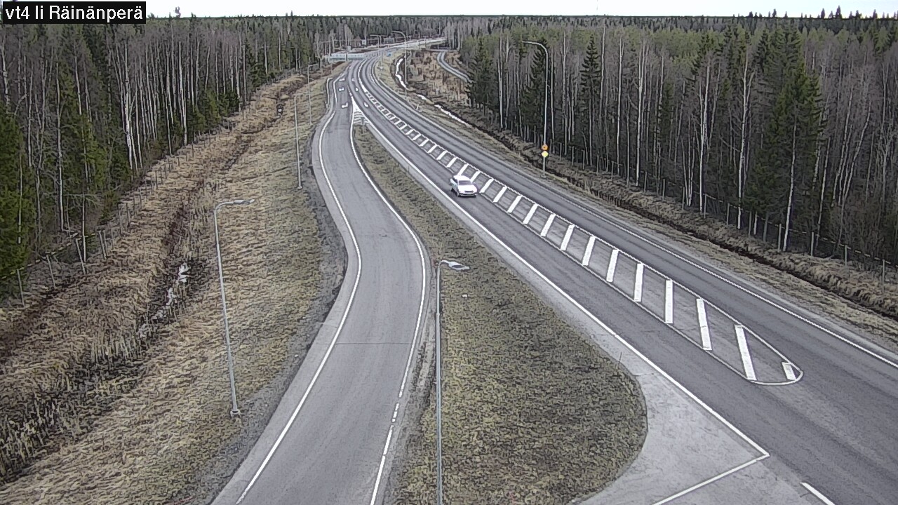Weather Camera Image Väg 4 Ijo, Räinänperä, Ii, Pohjois-Pohjanmaa