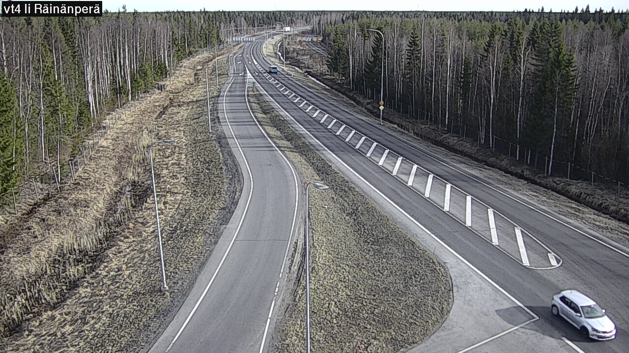 Weather Camera Image Väg 4 Ijo, Räinänperä, Ii, Pohjois-Pohjanmaa