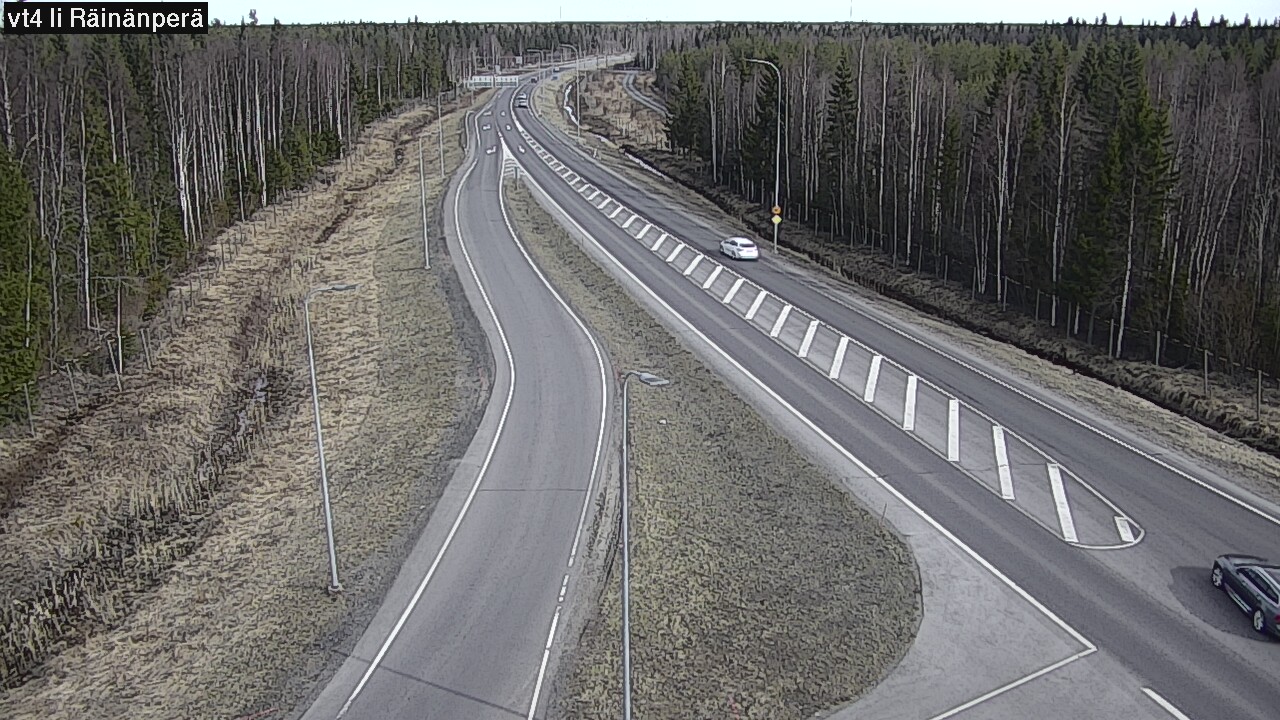 Weather Camera Image Väg 4 Ijo, Räinänperä, Ii, Pohjois-Pohjanmaa