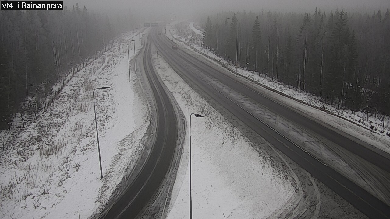 Weather Camera Image Väg 4 Ijo, Räinänperä, Ii, Pohjois-Pohjanmaa