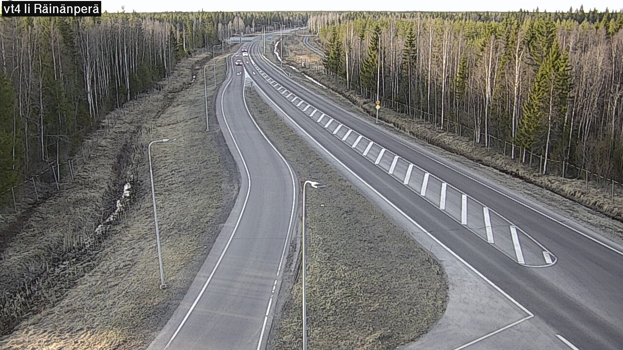 Weather Camera Image Väg 4 Ijo, Räinänperä, Ii, Pohjois-Pohjanmaa
