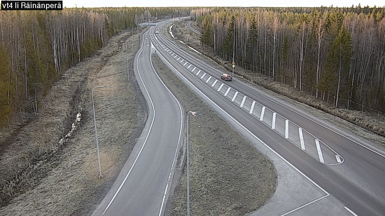 Weather Camera Image Väg 4 Ijo, Räinänperä, Ii, Pohjois-Pohjanmaa