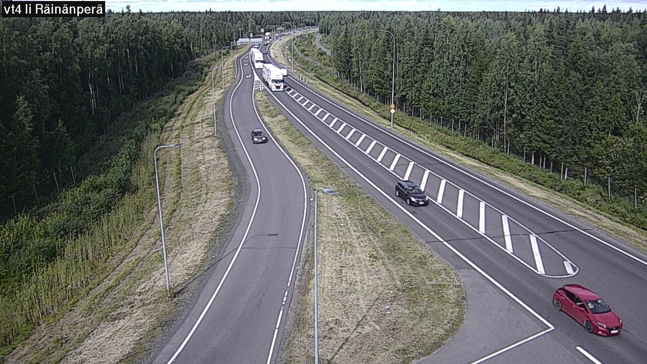 Weather Camera Image Road Ii, Räinänperä, Ii, Pohjois-Pohjanmaa