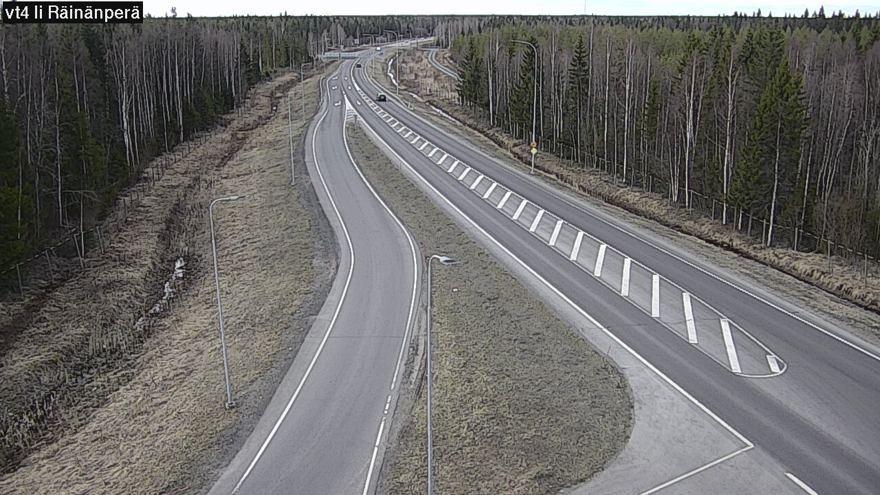 Weather Camera Image Väg 4 Ijo, Räinänperä, Ii, Pohjois-Pohjanmaa
