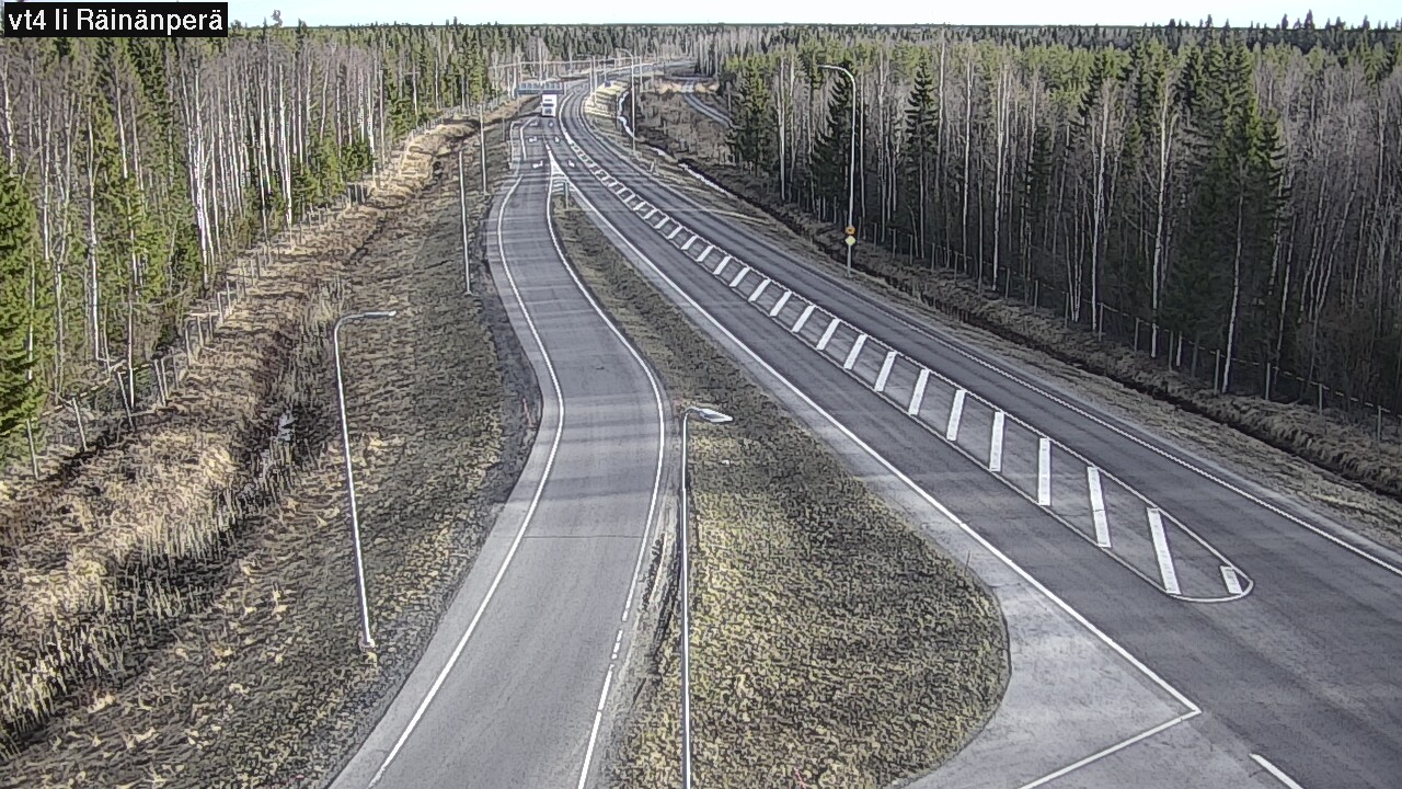 Weather Camera Image Väg 4 Ijo, Räinänperä, Ii, Pohjois-Pohjanmaa