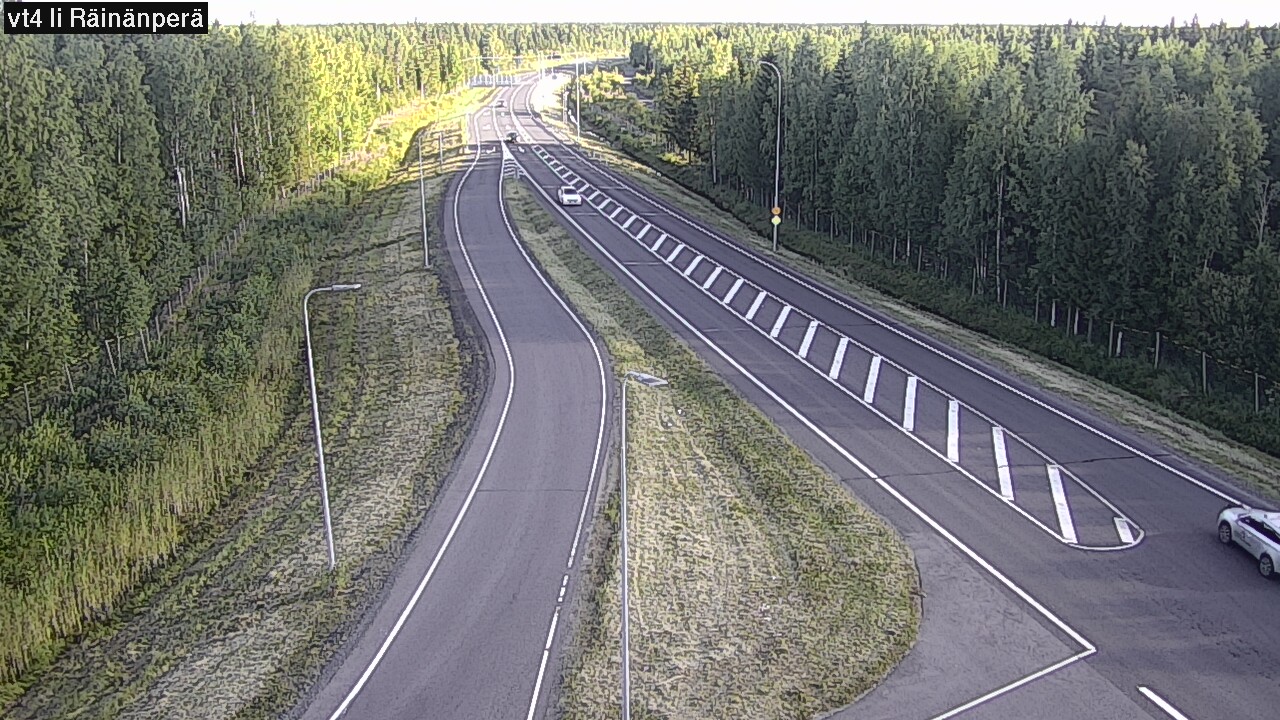 Weather Camera Image Väg 4 Ijo, Räinänperä, Ii, Pohjois-Pohjanmaa
