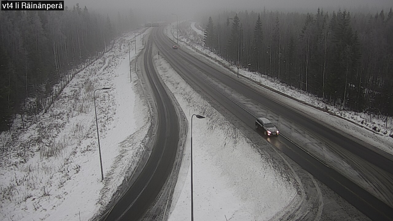 Weather Camera Image Väg 4 Ijo, Räinänperä, Ii, Pohjois-Pohjanmaa