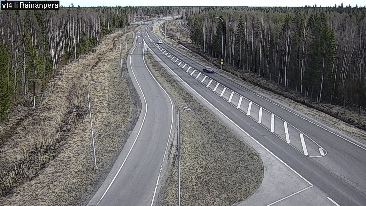 Weather Camera Image Väg 4 Ijo, Räinänperä, Ii, Pohjois-Pohjanmaa