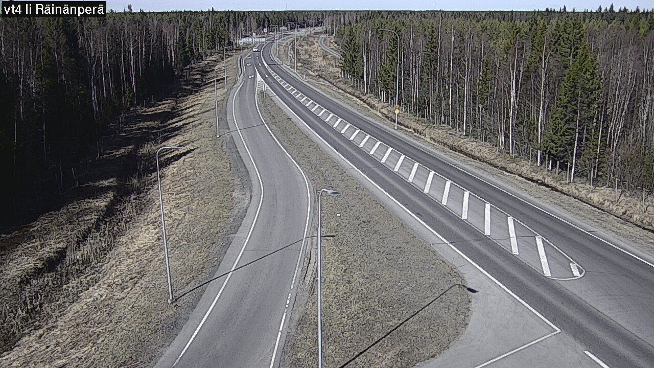 Weather Camera Image Väg 4 Ijo, Räinänperä, Ii, Pohjois-Pohjanmaa