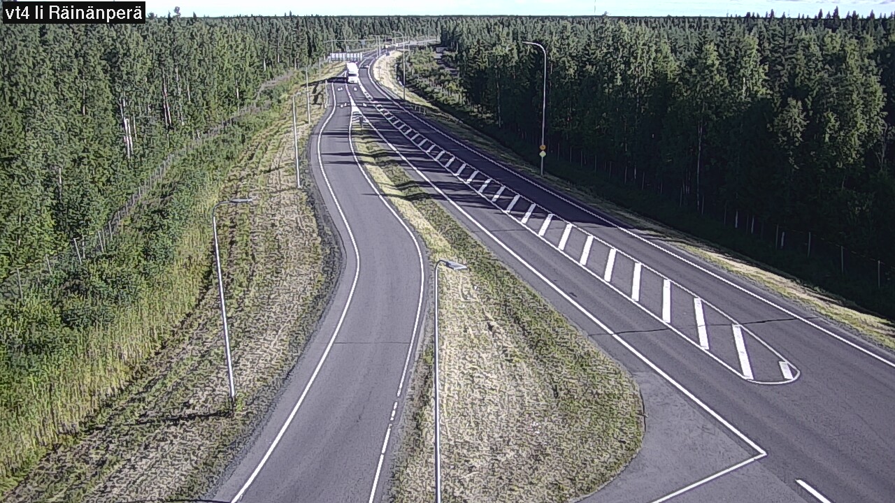 Weather Camera Image Väg 4 Ijo, Räinänperä, Ii, Pohjois-Pohjanmaa