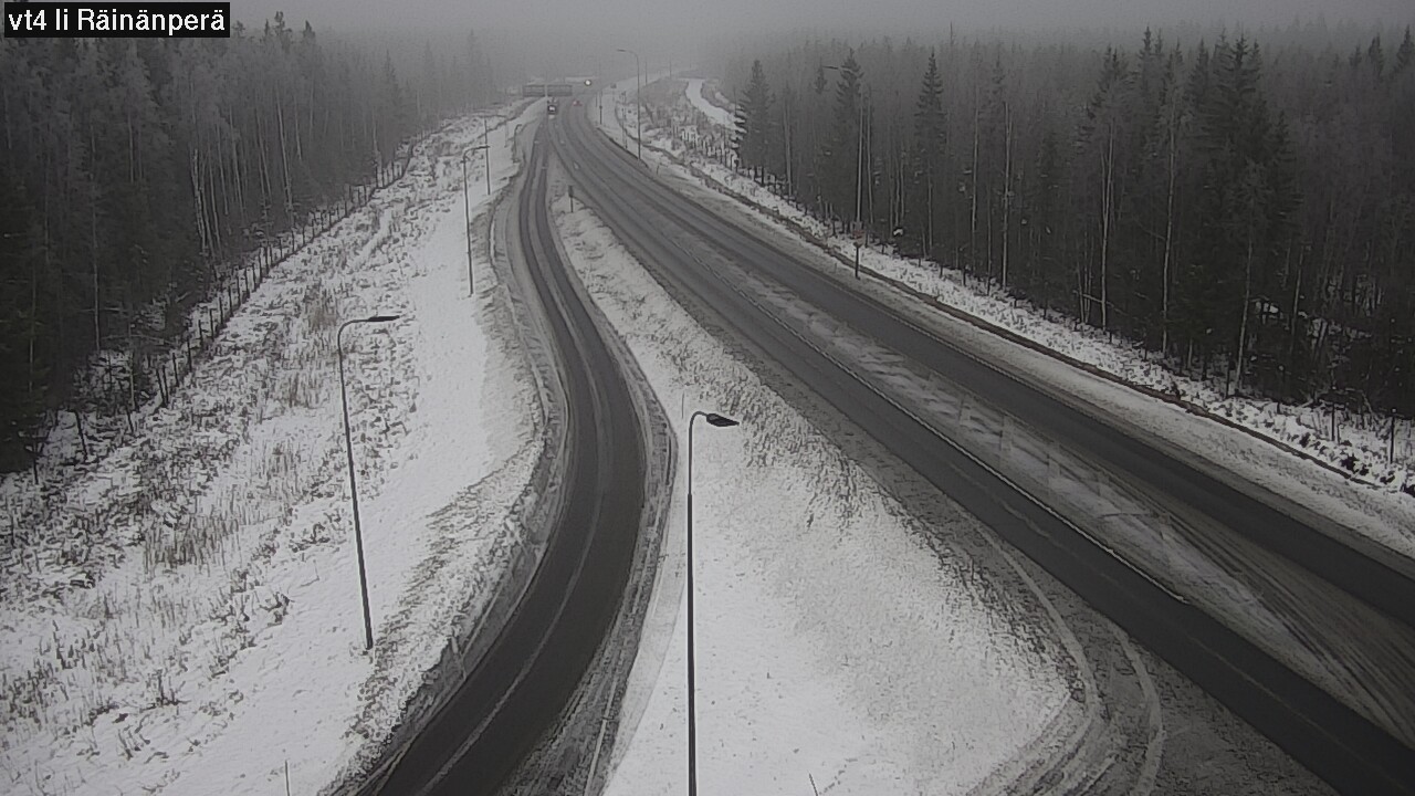 Weather Camera Image Väg 4 Ijo, Räinänperä, Ii, Pohjois-Pohjanmaa