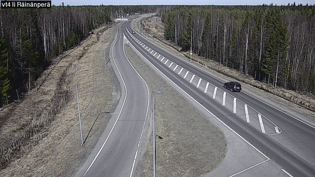 Weather Camera Image Väg 4 Ijo, Räinänperä, Ii, Pohjois-Pohjanmaa