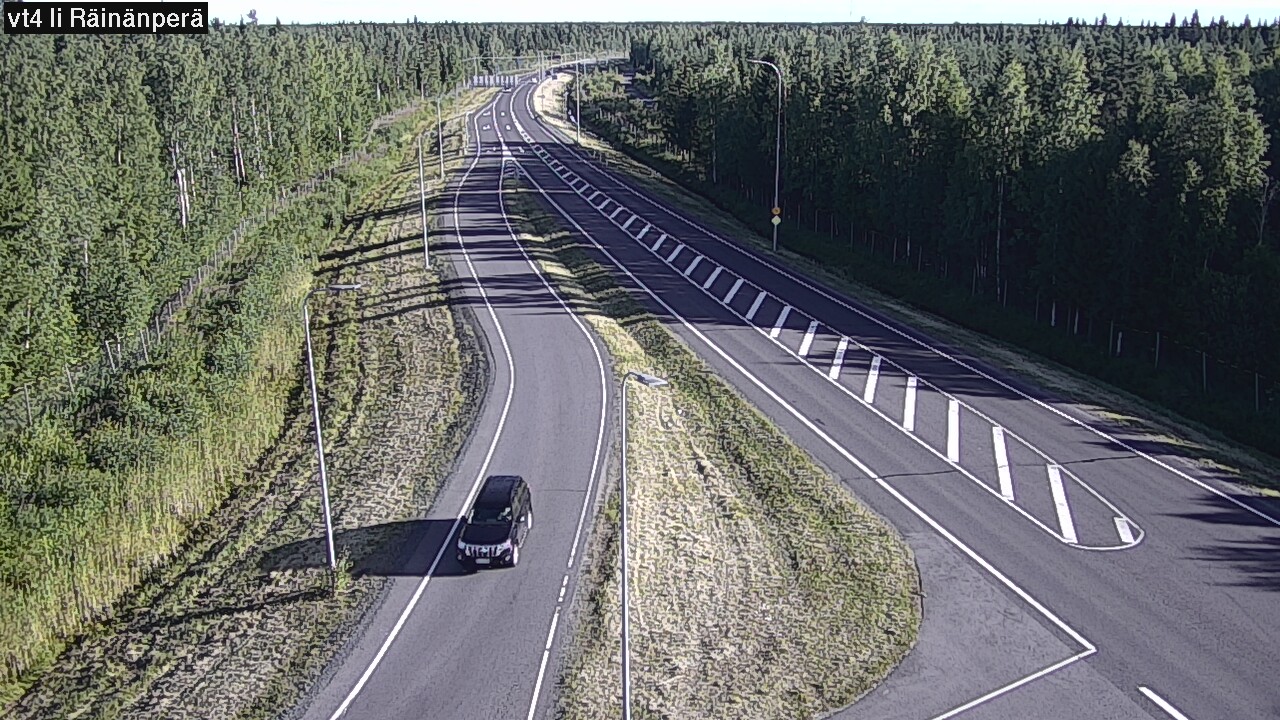 Weather Camera Image Väg 4 Ijo, Räinänperä, Ii, Pohjois-Pohjanmaa