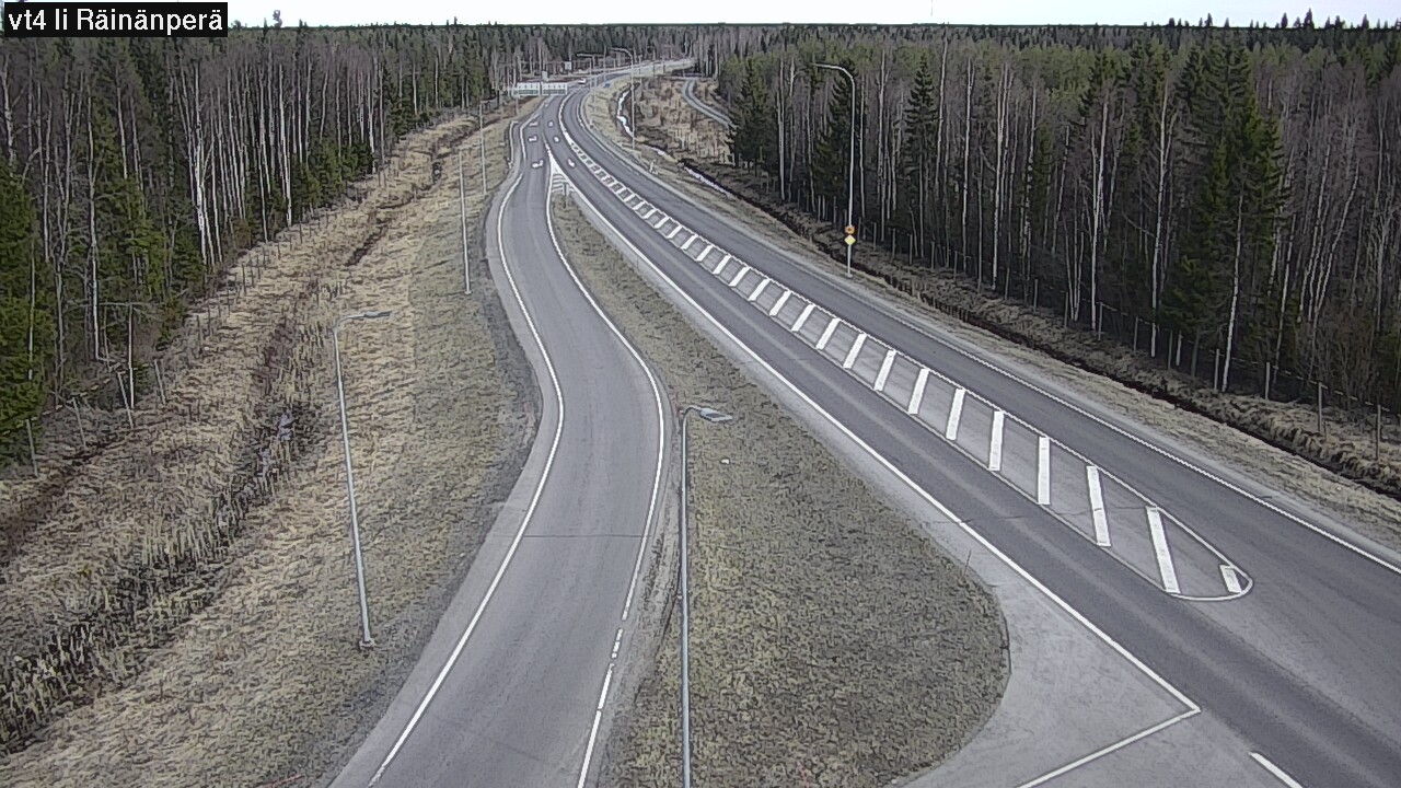 Weather Camera Image Väg 4 Ijo, Räinänperä, Ii, Pohjois-Pohjanmaa