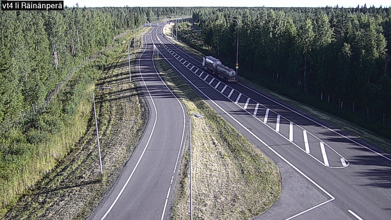 Weather Camera Image Väg 4 Ijo, Räinänperä, Ii, Pohjois-Pohjanmaa