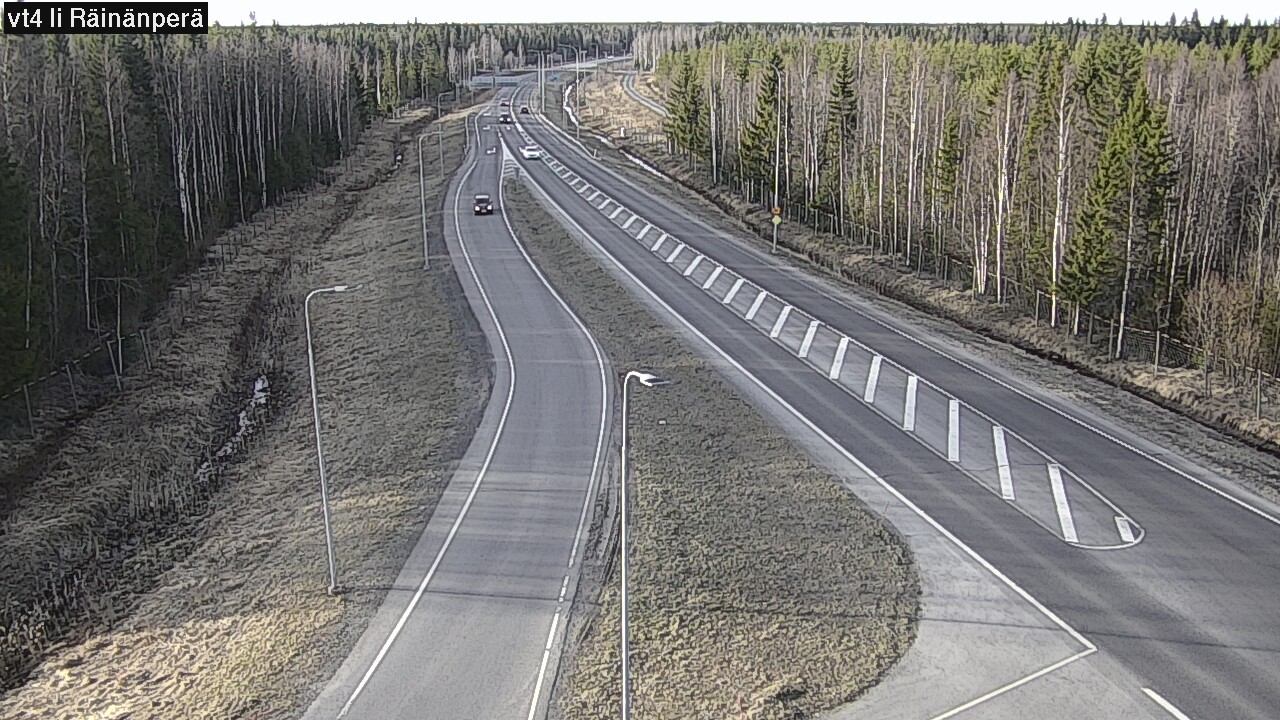 Weather Camera Image Väg 4 Ijo, Räinänperä, Ii, Pohjois-Pohjanmaa