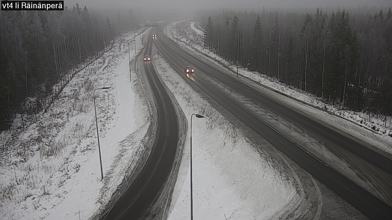 Weather Camera Image Väg 4 Ijo, Räinänperä, Ii, Pohjois-Pohjanmaa