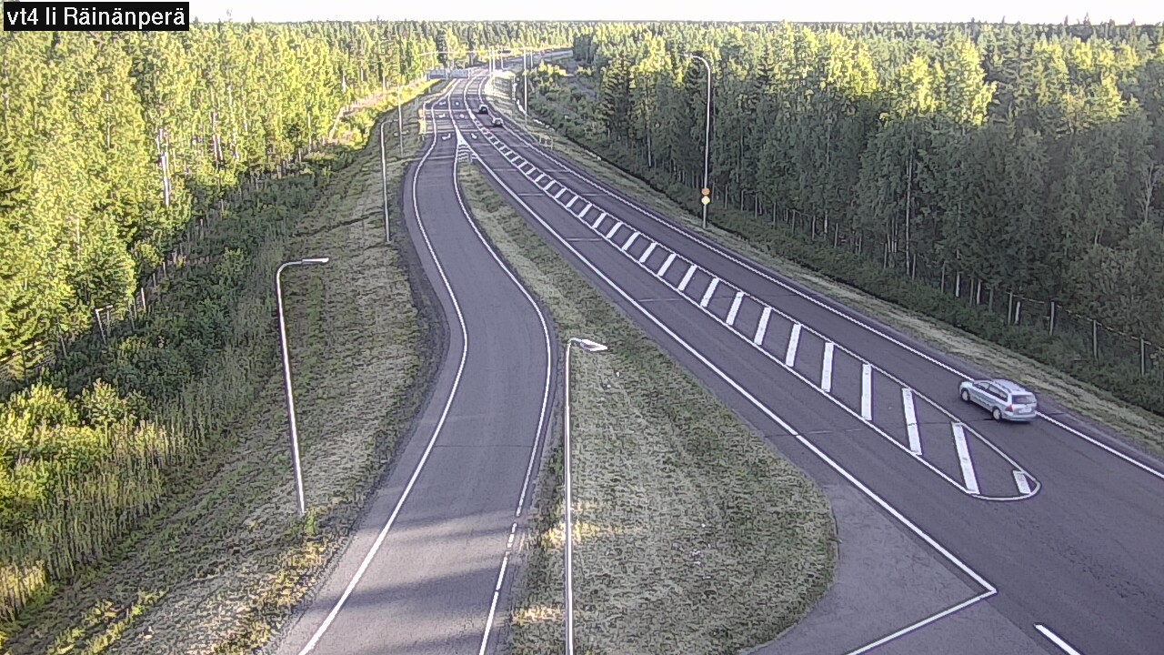 Weather Camera Image Väg 4 Ijo, Räinänperä, Ii, Pohjois-Pohjanmaa