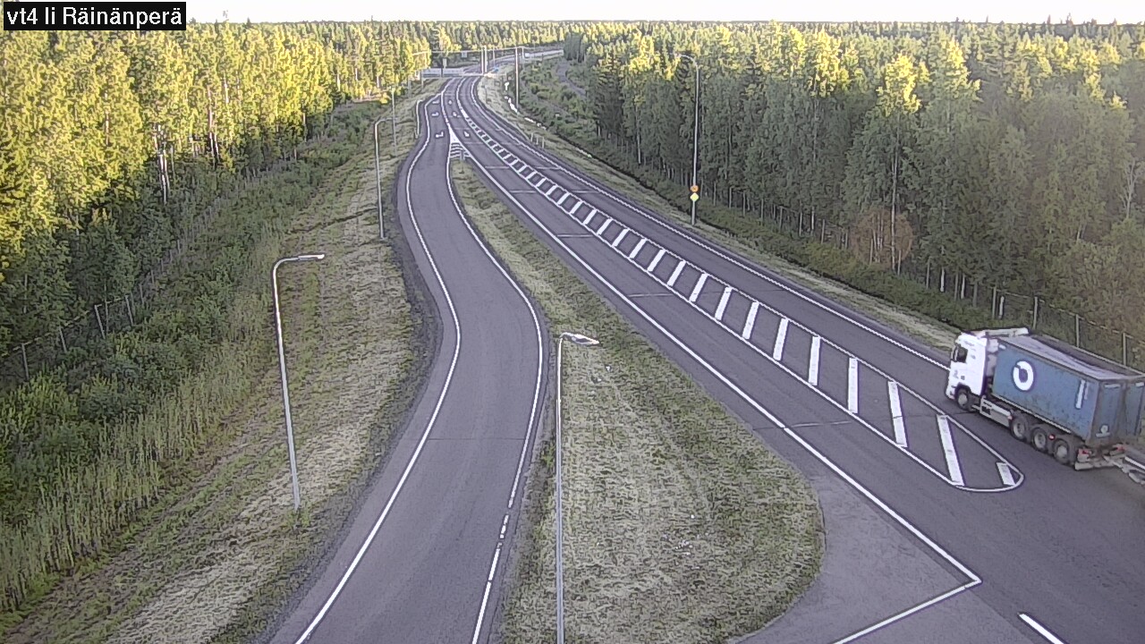 Weather Camera Image Väg 4 Ijo, Räinänperä, Ii, Pohjois-Pohjanmaa