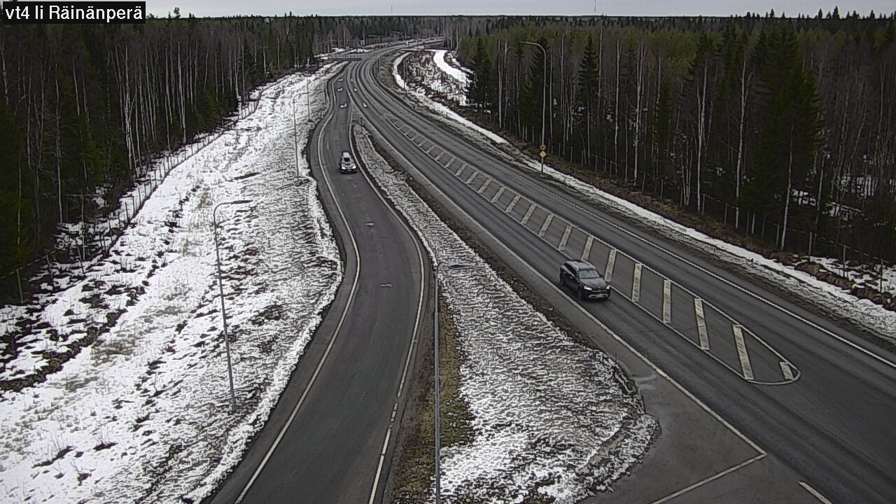 Weather Camera Image Väg 4 Ijo, Räinänperä, Ii, Pohjois-Pohjanmaa