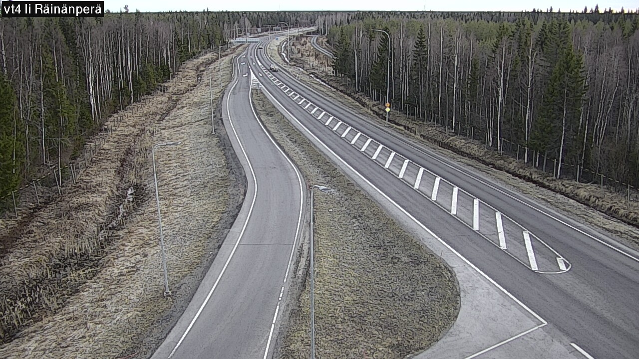 Weather Camera Image Väg 4 Ijo, Räinänperä, Ii, Pohjois-Pohjanmaa