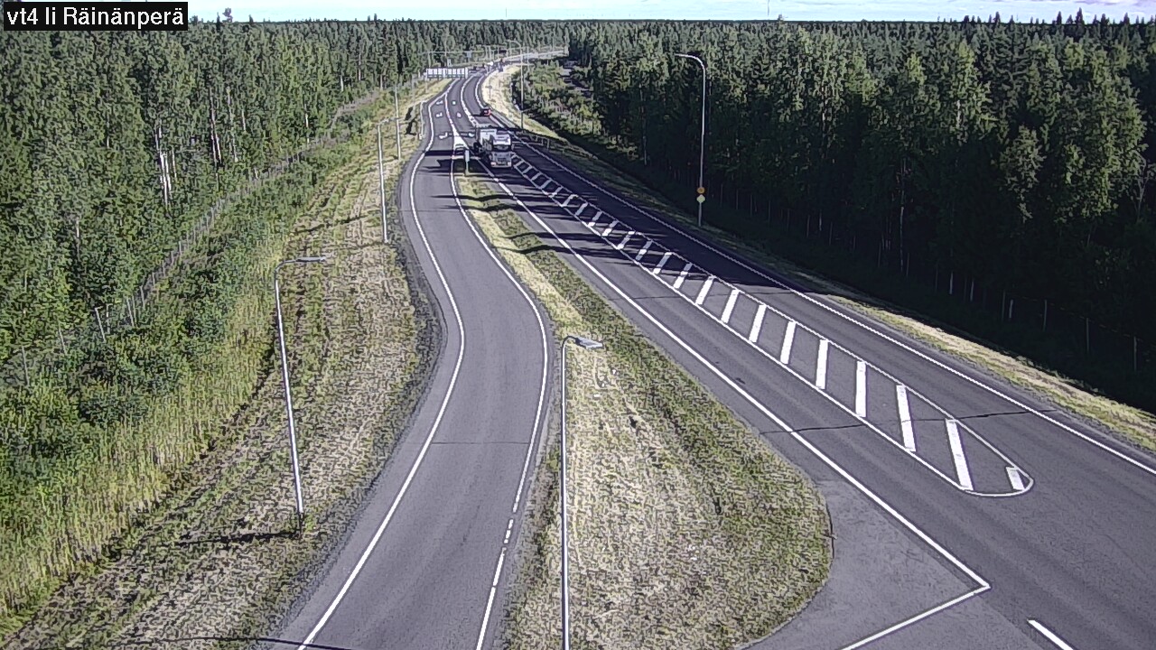 Weather Camera Image Väg 4 Ijo, Räinänperä, Ii, Pohjois-Pohjanmaa