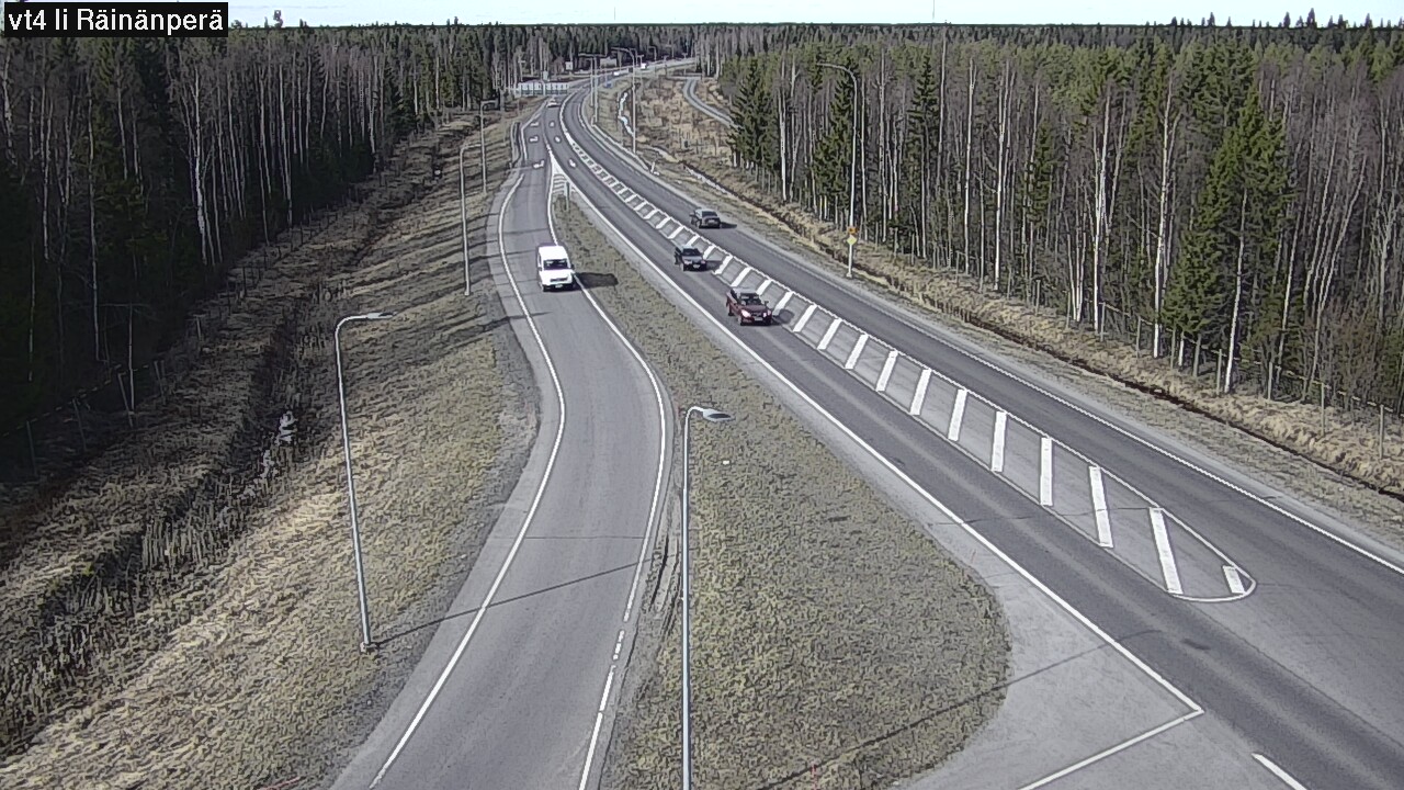Weather Camera Image Väg 4 Ijo, Räinänperä, Ii, Pohjois-Pohjanmaa