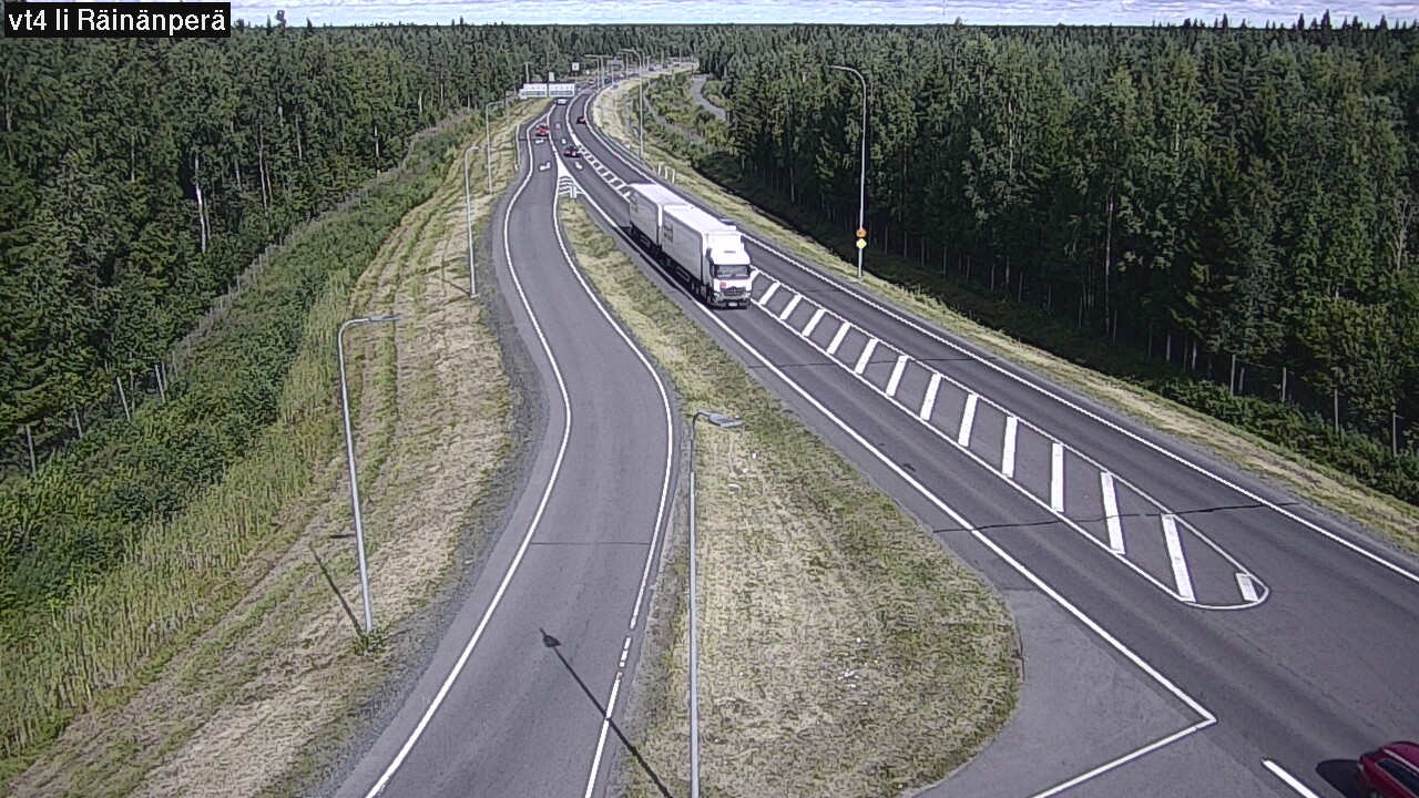 Weather Camera Image Road Ii, Räinänperä, Ii, Pohjois-Pohjanmaa